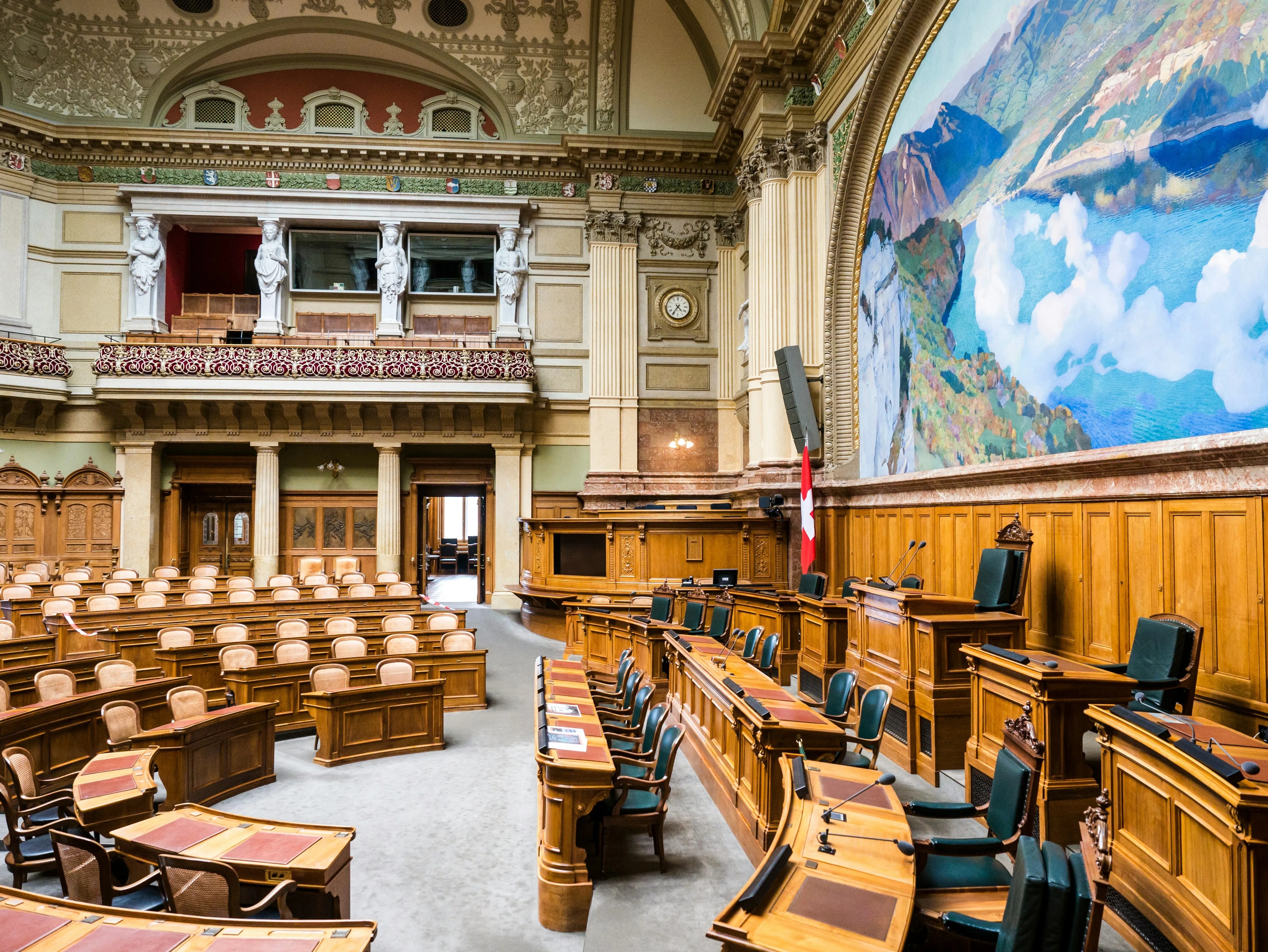 Historischer Gerichtssaal — Kammer für rechtliche Verfahren